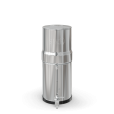 Edelstahl-Wasserfilter, MINI STAR 5,6 l, Filterung durch Schwerkraft