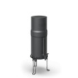 Wasserfilter schwarz matt, mit Schwerkraft, Filter MINI STAR 5,6 l