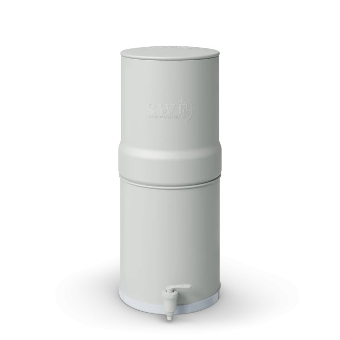 Schwerkraft-Wasserfilter cremefarben matt, BIG STAR 8,5 l