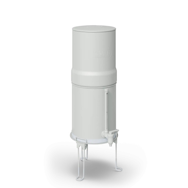 Schwerkraft-Wasserfilter cremefarben matt, BIG STAR 8,5 l