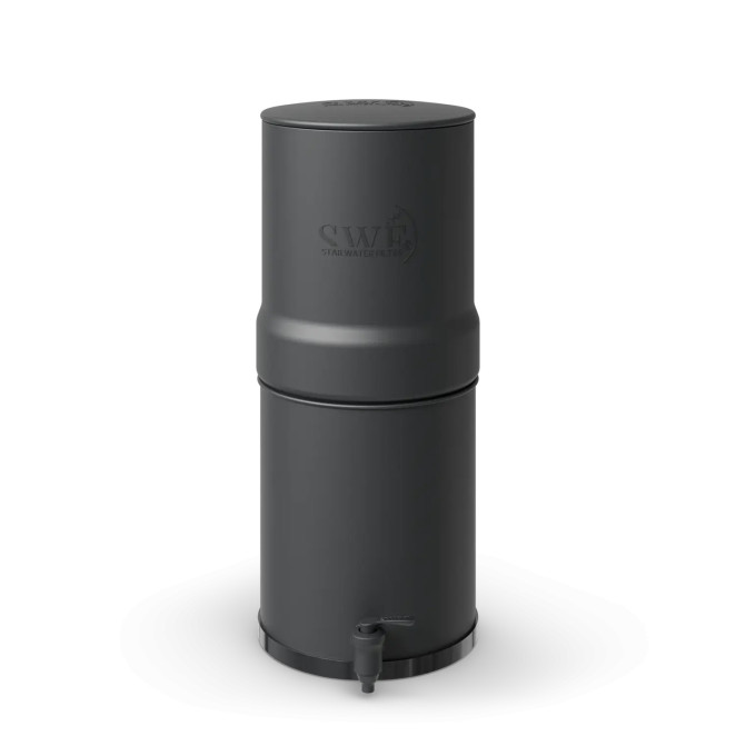 Filtro de agua por gravedad, negro mate BIG STAR 8,5 l