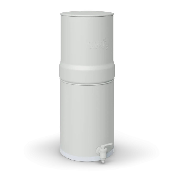 Wasserfilter cremeweiß matt SUPER STAR 12,3 l