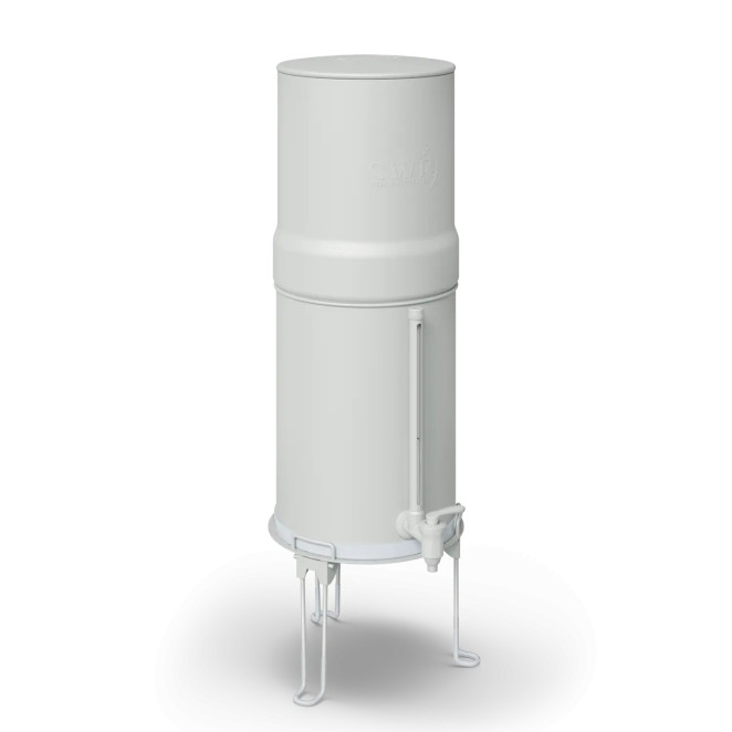 Wasserfilter cremeweiß matt SUPER STAR 12,3 l
