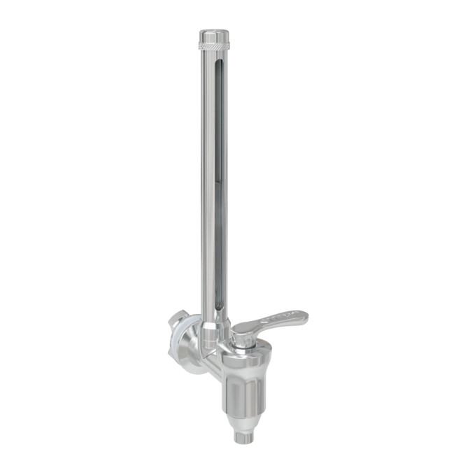 Füllstandanzeigehahn, Wasserfilter SWF® - Edelstahlausführung