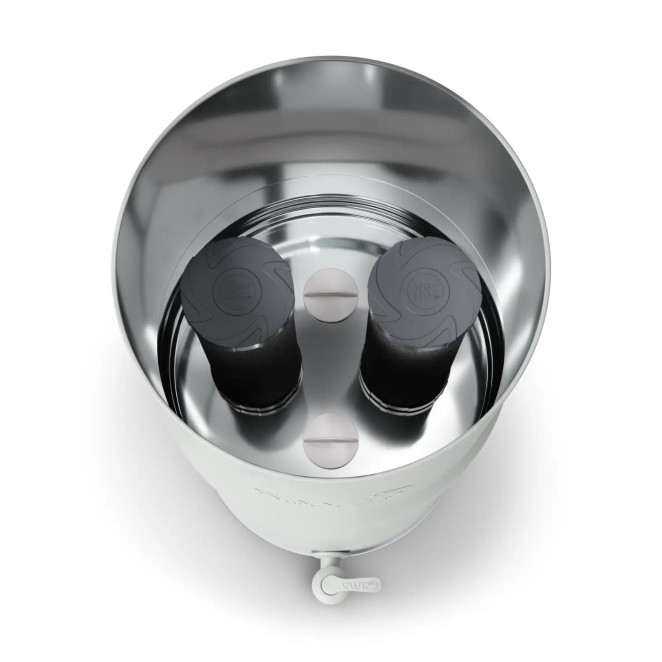 Wasserfilter cremeweiß matt SUPER STAR 12,3 l