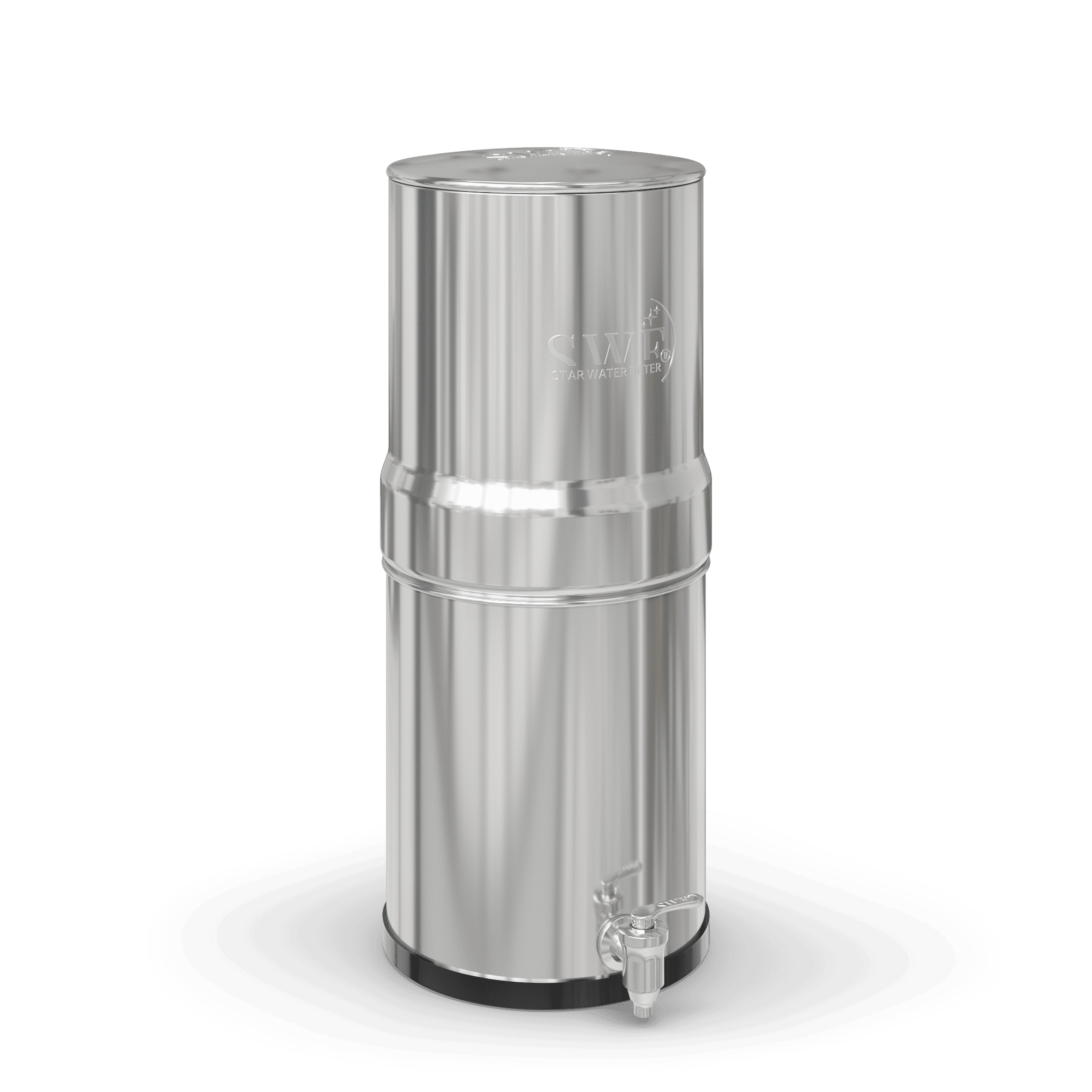 Ensamblaje de los dep&oacute;sitos del sistema de filtraci&oacute;n Star Water Filter