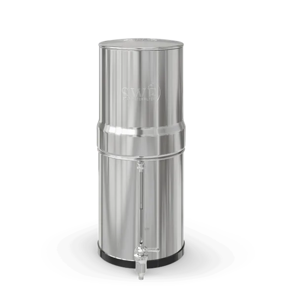 Filtre à eau par gravité Big Star 8,5 L en acier inoxydable