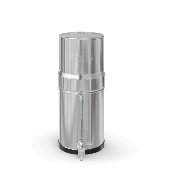 Filtre à eau par gravité Mini Star 5,6 L en acier inoxydable