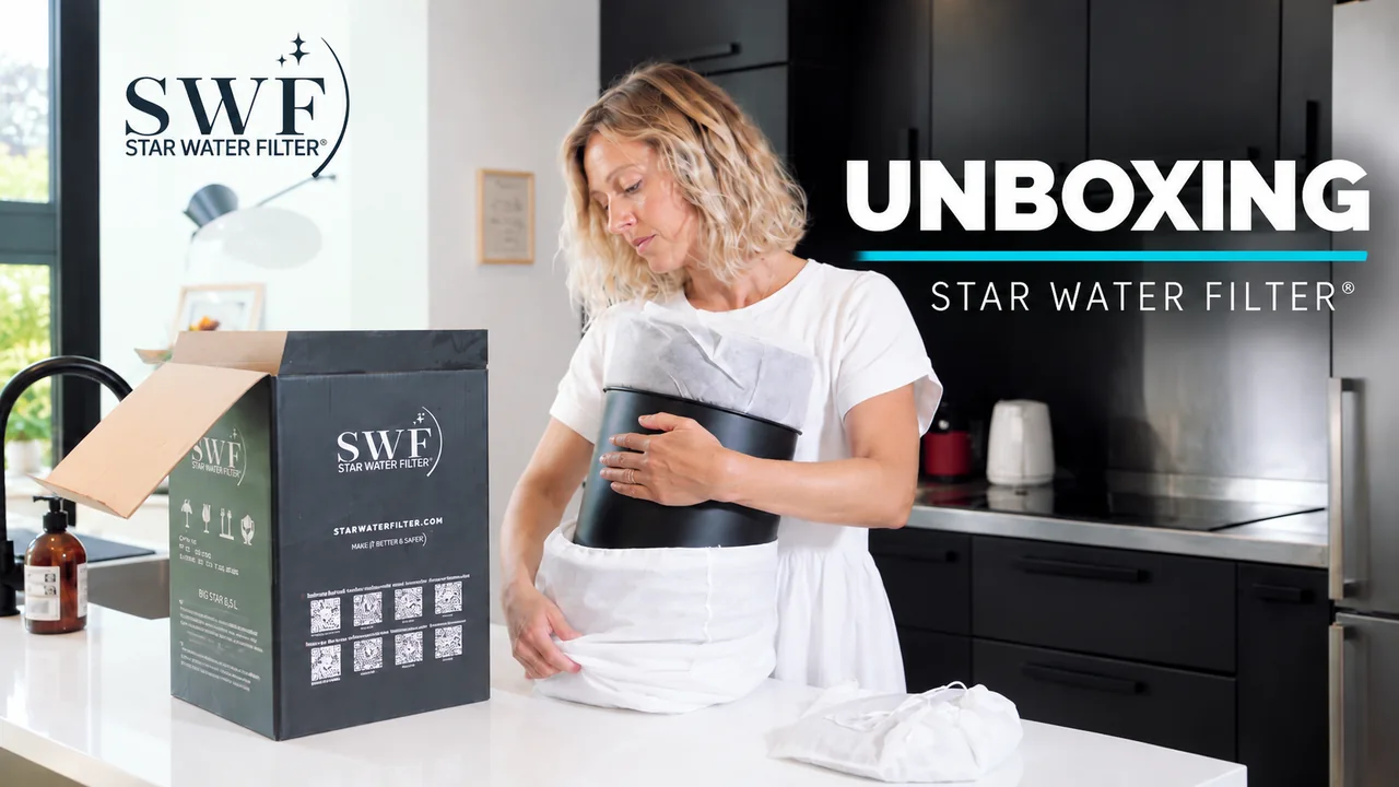 Unboxing the Star Water Filter&reg; Big Star gravity filtration system