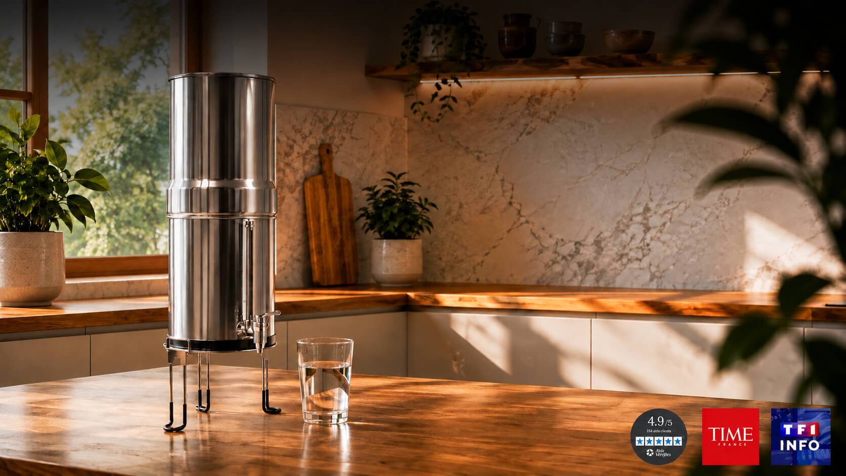 Star Water Filter® — Le filtre à eau par gravité, conçu avec exigence.